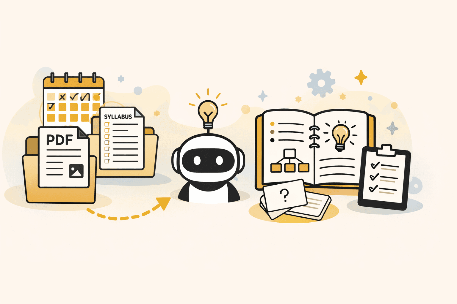 How to Turn Lecture Slides and PDFs Into Study Notes With AI